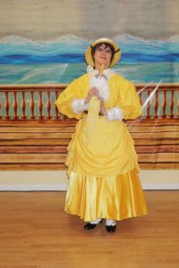 18 Parasol tapping chin I am in love with another