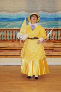 20 parasol used as a fan introduce me