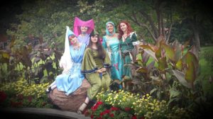 Maid Marion and ladies in waiting DU colorado