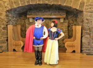 Snow white and Ferdinand dance Boettcher Mansion