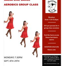 September Salsa Line Dance Aerobics Class