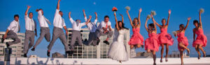 complete weding party jump