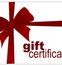 Gift Certificate