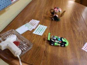 hot glue gun rhinestones teapot racer