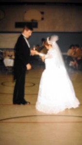 learning Father Daughter dance at wedding