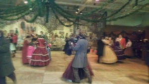 Dancing at Fezzywigs a the Dickens Fair