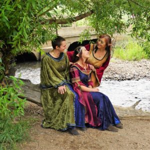 LOTR Elves Arwin, Celebrain, and Leah