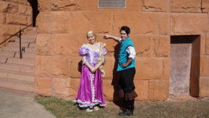 tangled Rapunzel and Flynn Ryder