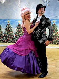 Sugar Plum Fairy and Prince flirting