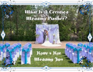 What Is A Certified Wedding Planner