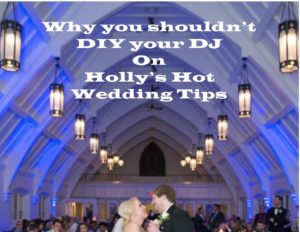 why you shouldnt diy dj at wedding
